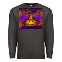 Smoke halloween jack o'lantern tumbler Premium Sweatshirt - Jasminsmagicworld