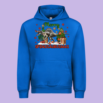 Merry Spinosaurusmas Urban Hoodie Designed By Lillyallendesigns