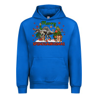 Cobalt merry spinosaurusmas Urban Hoodie - LillyAllenDesigns