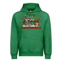 Emerald merry spinosaurusmas Urban Hoodie - LillyAllenDesigns