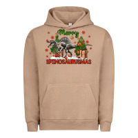 Pigment Burro merry spinosaurusmas Urban Hoodie - LillyAllenDesigns