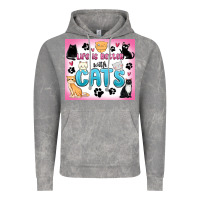 Cloud Rock life is better with cats Vintage Hoodie - MaliasSmallBusiness