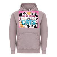 Vintage Zinc life is better with cats Vintage Hoodie - MaliasSmallBusiness