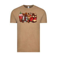 Hot Chocolate Coffee Cups Vintage Tee | Teevron