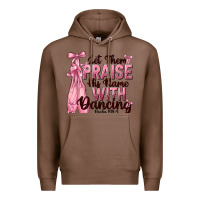Chestnut let them praise his name with dancing Premium Hoodie - NancyCooperArtShop