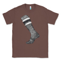 Chestnut black sock fa element Classic Tee - FaDigitalArtStudio
