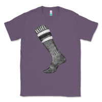 Lavender black sock fa element Classic Tee - FaDigitalArtStudio