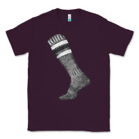 Plum black sock fa element Classic Tee - FaDigitalArtStudio