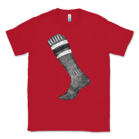 Red black sock fa element Classic Tee - FaDigitalArtStudio