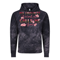Cloud Black my favorite valentine calls me mama Vintage Hoodie - MaliasSmallBusiness