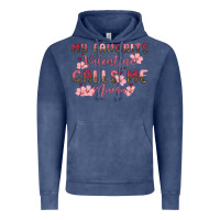 Vintage Denim my favorite valentine calls me mama Vintage Hoodie - MaliasSmallBusiness