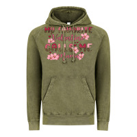 Vintage Olive my favorite valentine calls me mama Vintage Hoodie - MaliasSmallBusiness