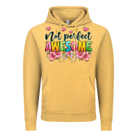 Vintage Mustard not perfect awesome Vintage Hoodie - JahusDesignShop