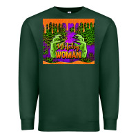 Sports Green witchy woman halloween tumbler Premium Sweatshirt - Jasminsmagicworld