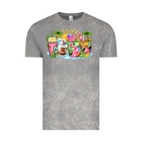 Cloud Rock beach summer coffee cups Vintage Tee - Zillion Design Studio