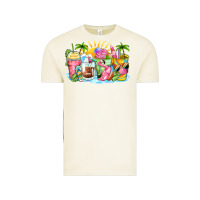 Vintage Arctic beach summer coffee cups Vintage Tee - Zillion Design Studio