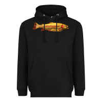 Black golden trout west virginia Heavyweight Hoodie - LillyAllenDesigns