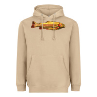 Mushroom golden trout west virginia Heavyweight Hoodie - LillyAllenDesigns