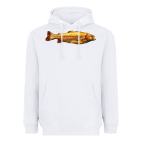 White golden trout west virginia Heavyweight Hoodie - LillyAllenDesigns