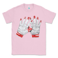 Bubblegum Pink batting gloves Classic Tee - FaDigitalArtStudio
