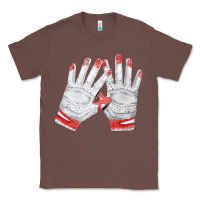 Chestnut batting gloves Classic Tee - FaDigitalArtStudio
