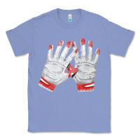 Colony Blue batting gloves Classic Tee - FaDigitalArtStudio