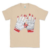 Mushroom batting gloves Classic Tee - FaDigitalArtStudio