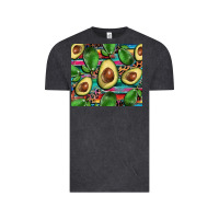 Vintage Black avacado Vintage Tee - BarkalooDesign