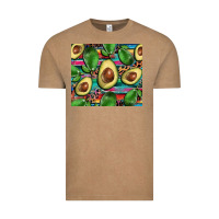 Vintage Coffee avacado Vintage Tee - BarkalooDesign