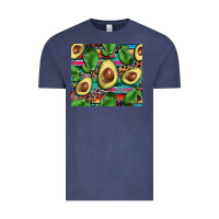 Vintage Denim avacado Vintage Tee - BarkalooDesign