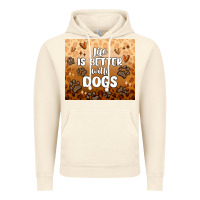 Vintage Artic life is better with dogs Vintage Hoodie - MaliasSmallBusiness
