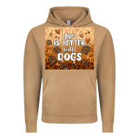 Vintage Camel life is better with dogs Vintage Hoodie - MaliasSmallBusiness