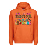 Carrot its a beautiful day for learning Premium Hoodie - NancyCooperArtShop