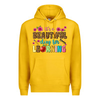 Lemon its a beautiful day for learning Premium Hoodie - NancyCooperArtShop