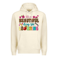 Sandshell its a beautiful day for learning Premium Hoodie - NancyCooperArtShop