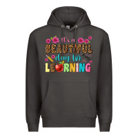 Smoke its a beautiful day for learning Premium Hoodie - NancyCooperArtShop