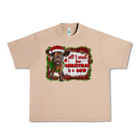 Burro all i want for christmas is a cow highland calf Urban Heavy Tee - RanaPortraitStore