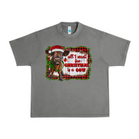 Tornado all i want for christmas is a cow highland calf Urban Heavy Tee - RanaPortraitStore