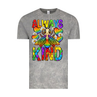 Cloud Rock always bee kind pride lgbtq Vintage Tee - texasbilliewilder