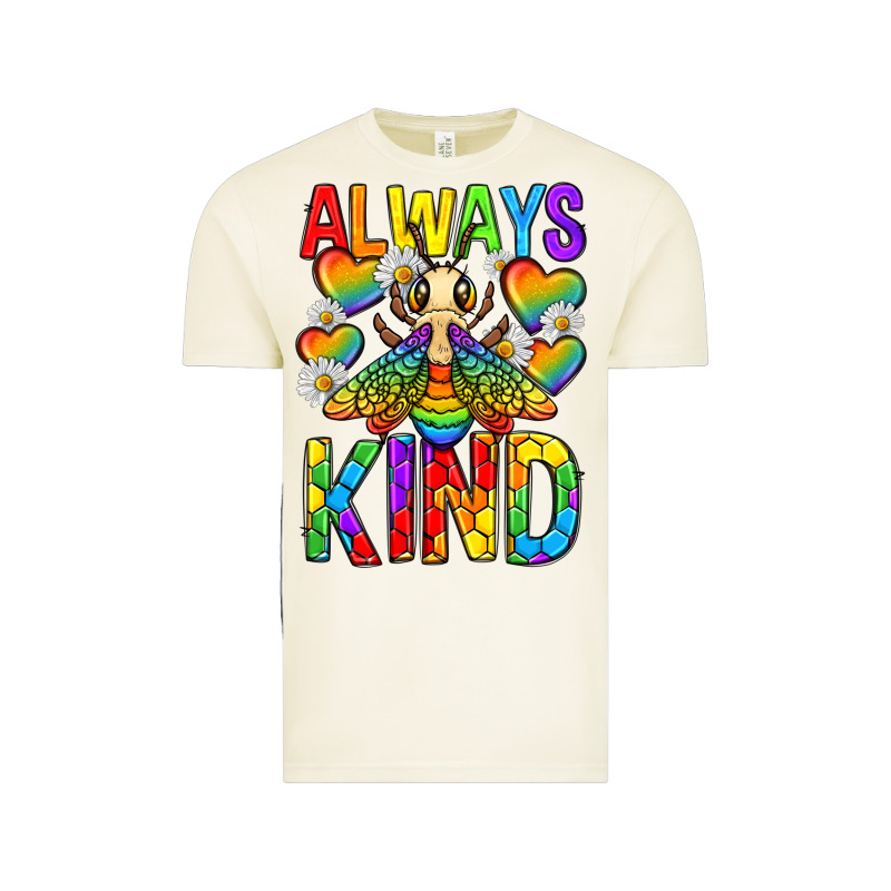 Always Bee Kind Pride Lgbtq Vintage Tee by texasbilliewilder | Teevron