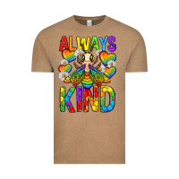 Vintage Coffee always bee kind pride lgbtq Vintage Tee - texasbilliewilder