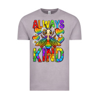 Vintage Zinc always bee kind pride lgbtq Vintage Tee - texasbilliewilder