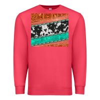 Cardinal western turquoise gemstone cowhide  leather tumbler Premium Sweatshirt - Jasminsmagicworld