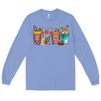 Colony Blue Easter coffee drinks Easter Day Long Sleeve Tee - Neo Western