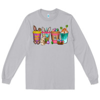 Moon Dust Easter coffee drinks Easter Day Long Sleeve Tee - Neo Western