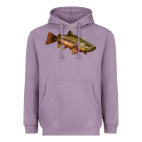 Lavender brown trout Heavyweight Hoodie - LillyAllenDesigns