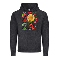 Vintage Black happy new year 2024 Vintage Hoodie - MaliasSmallBusiness