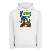 Pigment Lunar Rock merry christmas velociraptor Urban Hoodie - LillyAllenDesigns