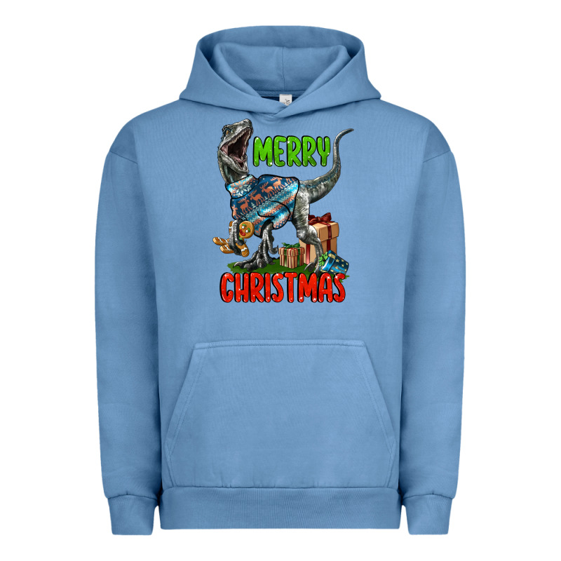Merry Christmas Velociraptor Urban Hoodie by LillyAllenDesigns | Teevron