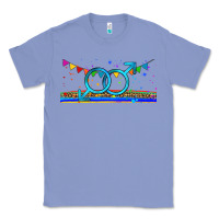 Colony Blue lgbtq gay  libbey glass Classic Tee - HRA Design Shop